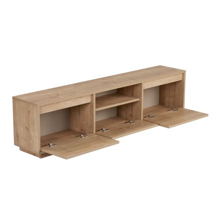 Comodă TV KREDE 160x30 cm stejar