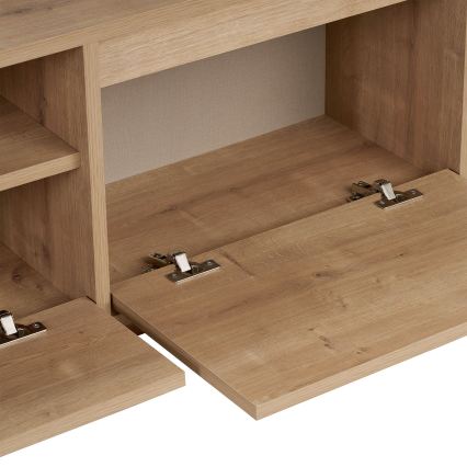 Comodă TV KREDE 160x30 cm stejar