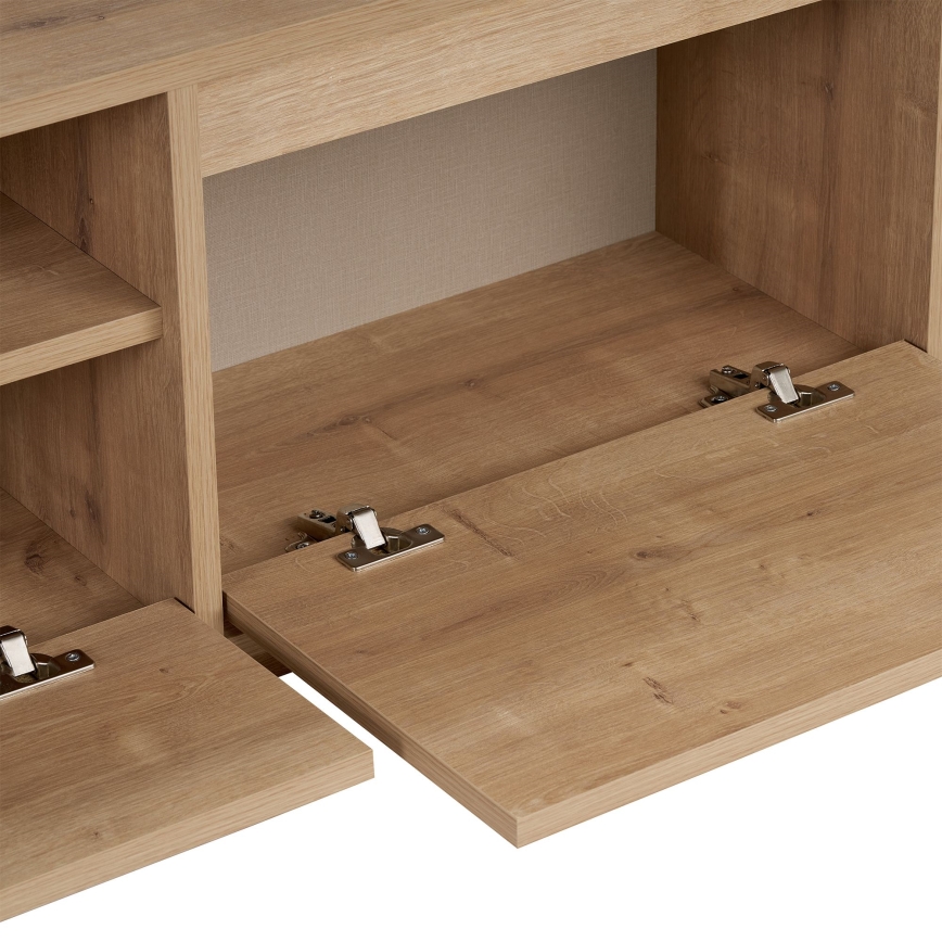 Comodă TV KREDE 160x30 cm stejar