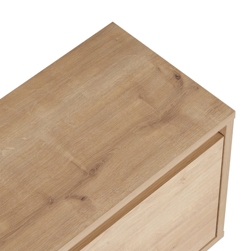 Comodă TV KREDE 160x30 cm stejar