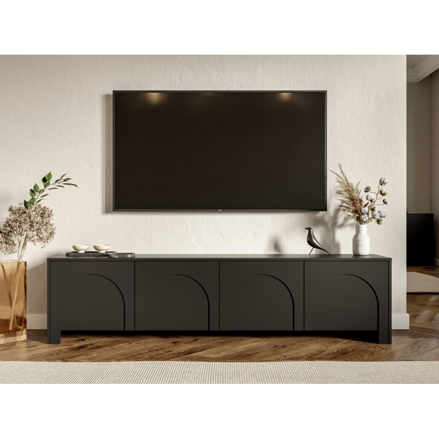 Comodă TV NIO, neagră
