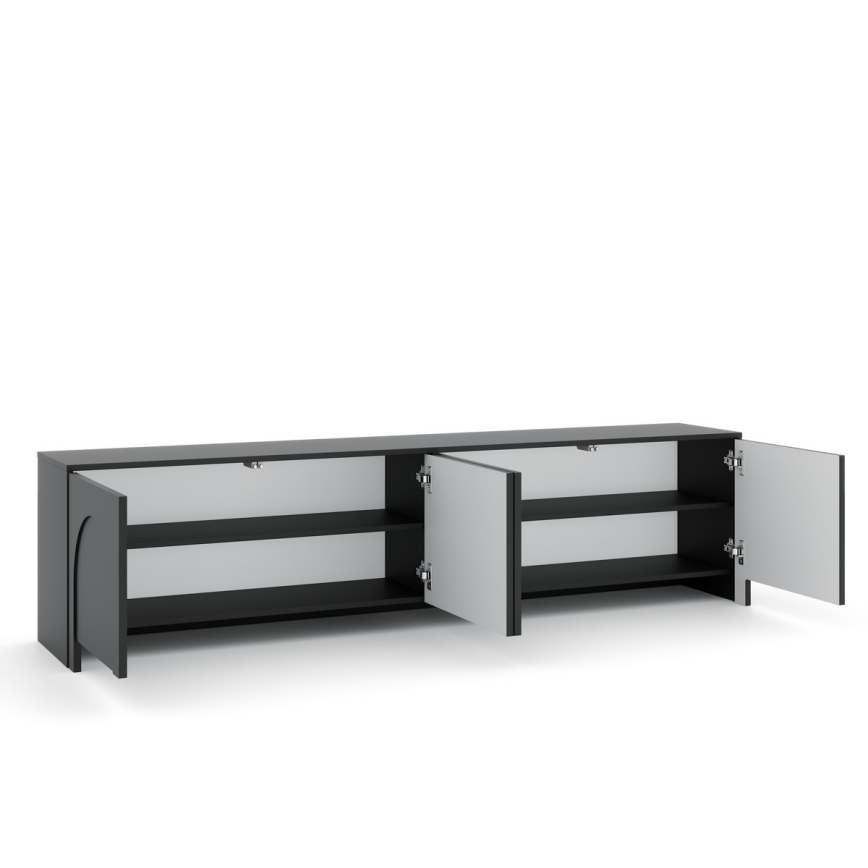 Comodă TV NIO, neagră
