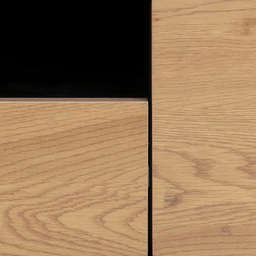 Comodă TV SARON stejar/negru