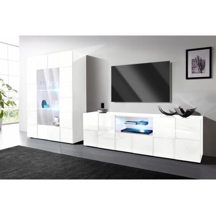 Comodă TV SERIAN albă