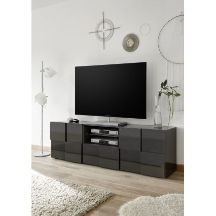 Comodă TV SERIAN antracit