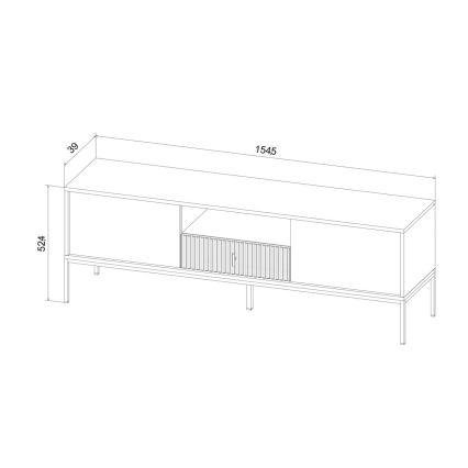 Comodă TV SUE bej/cașmir