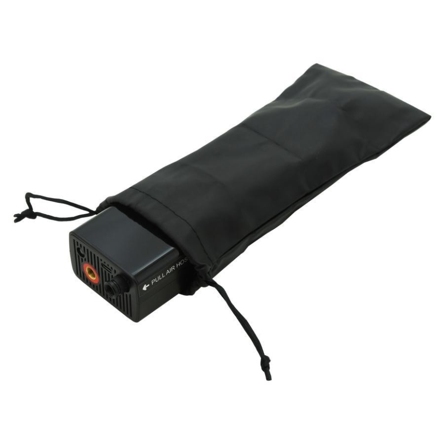 Compresor digital portabil 4000 mAh 5V negru