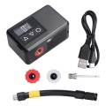 Compresor digital portabil 500 mAh 5V, negru