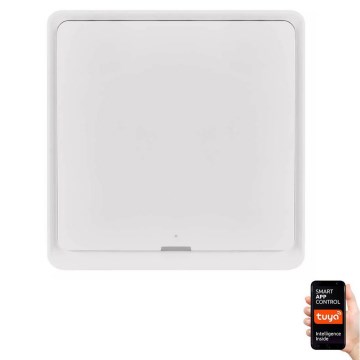 Comutator cu 1 buton GoSmart Tuya alb