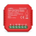 Comutator inteligent pentru ușă de garaj SmartLife Zigbee Tuya