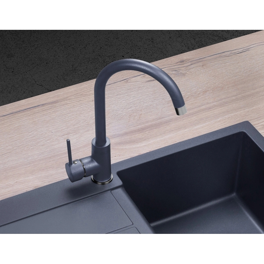 Concept BDG3334DG - Baterie pentru chiuvetă 33,5 cm granit/gri închis