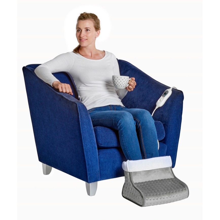 Concept BV1020 - Cizmă încălzită electric 100W/230V 30x30 cm gri/alb