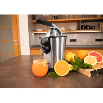 Concept CE3520 - Stoarcător de citrice cu pârghie, 0,75 l, 160W/230V, inox