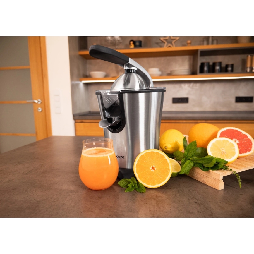 Concept CE3520 - Storcător de citrice cu pârghie 0,75 l 160W/230V inox