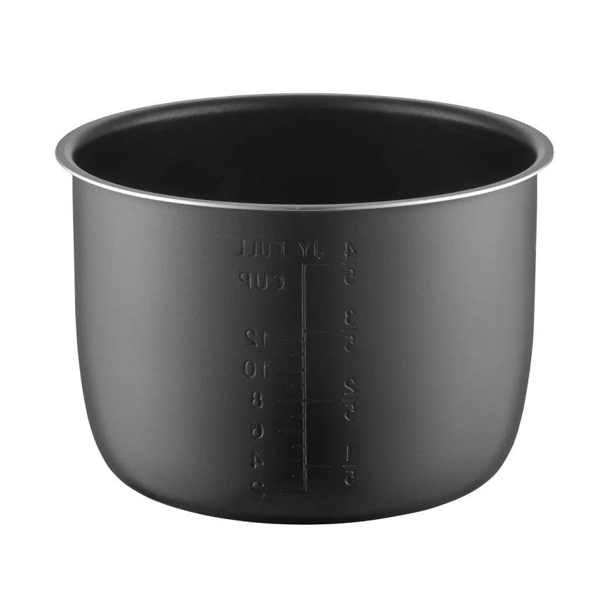 Concept CK8000 - Oală electrică sub presiune multifuncțională și friteuză cu aer cald 5,6 l 11 în 1 1500W/230V negru