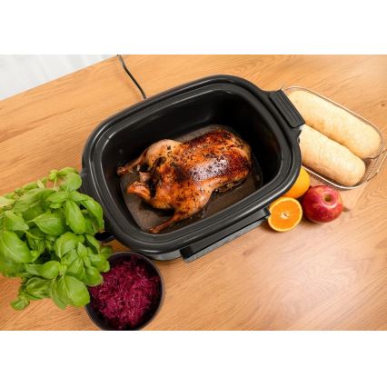 Concept CK9000 - Oală electrică multifuncțională 6 l, 10 în 1, 1250W/230V, inox