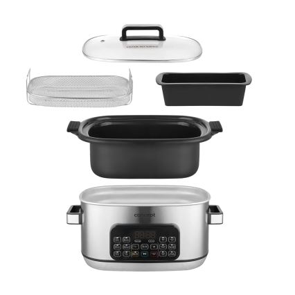 Concept CK9000 - Oală electrică multifuncțională 6 l, 10 în 1, 1250W/230V, inox