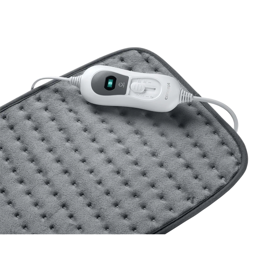 Concept DV7360 - Pătură electrică încălzitoare 100 W/230 V, 30 x 40 cm, gri