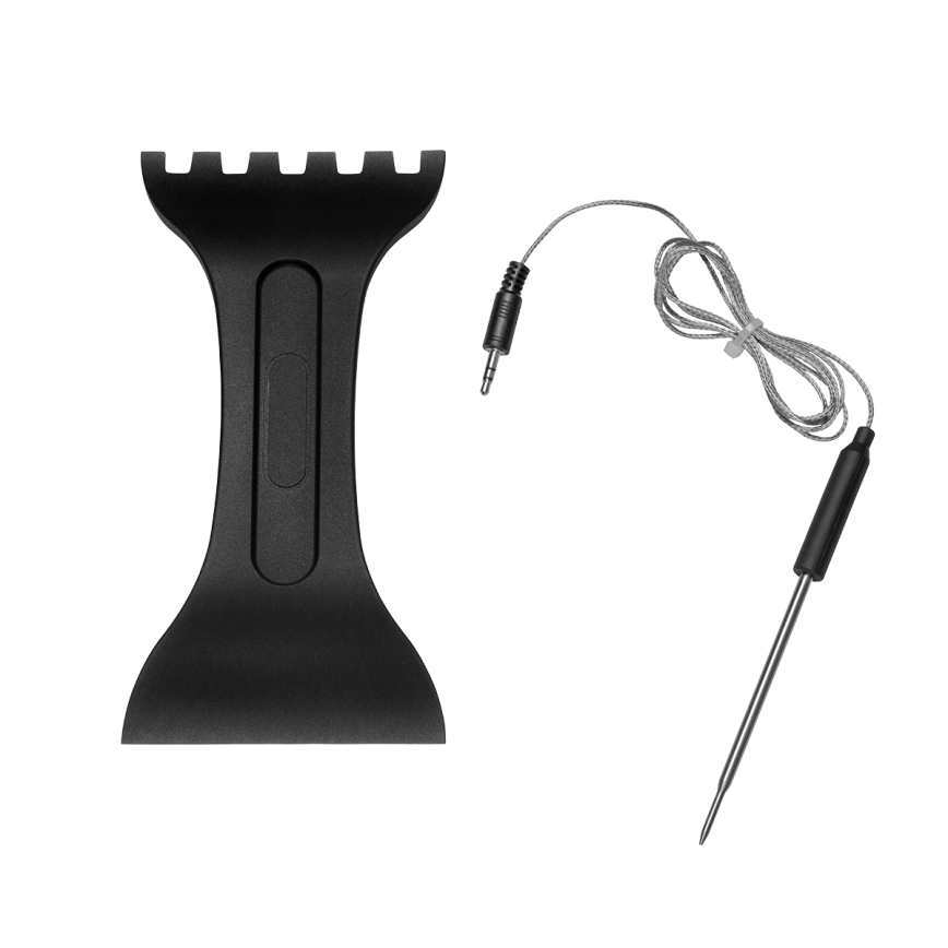 Concept ge3500 - Grătar electric cu sondă de temperatură 2000W/230V, negru