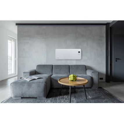 Concept KS4000 - Convector/încălzitor electric 1000/2000W IP24 alb + telecomandă