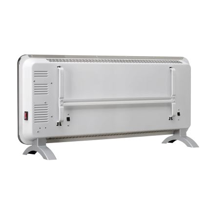 Concept KS4010 - Încălzitor/convector electric 1000/2000 W IP24, negru + telecomandă