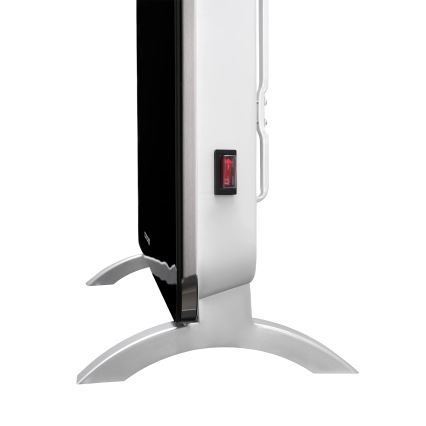 Concept KS4010 - Încălzitor/convector electric 1000/2000 W IP24, negru + telecomandă