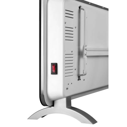 Concept KS4010 - Încălzitor/convector electric 1000/2000 W IP24, negru + telecomandă