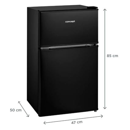 Concept LFT2047bcN - Frigider cu congelator 87 l negru