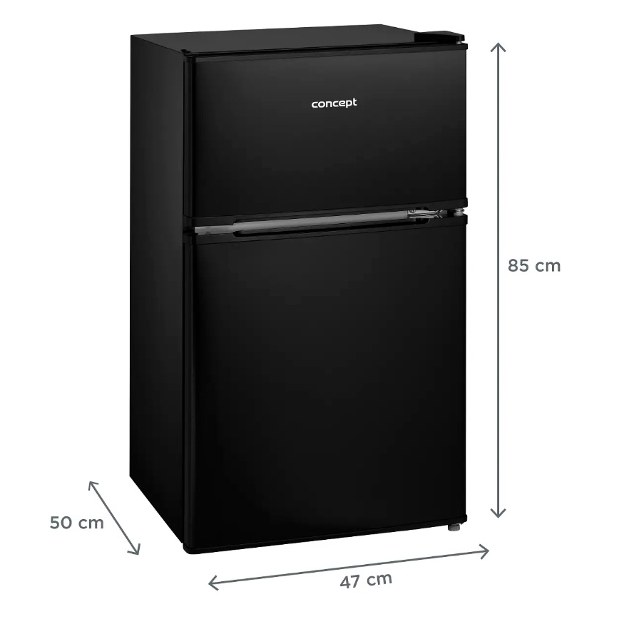 Concept LFT2047bcN - Frigider cu congelator 87 l negru