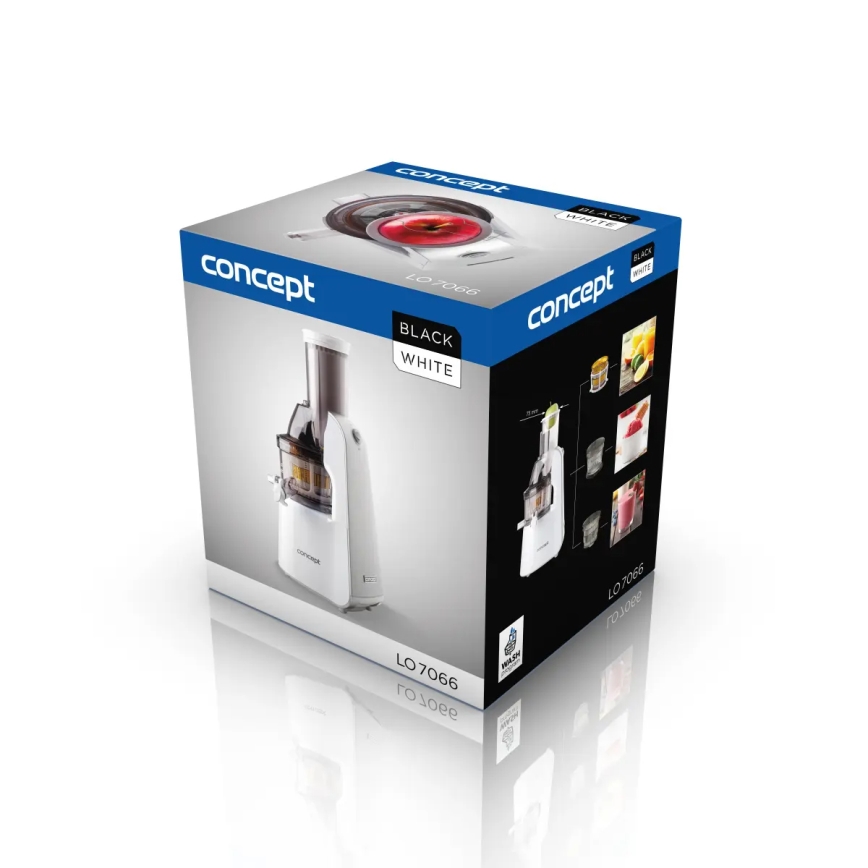 Concept LO7066 - Storcător cu melc 3 în 1 240W/230V alb