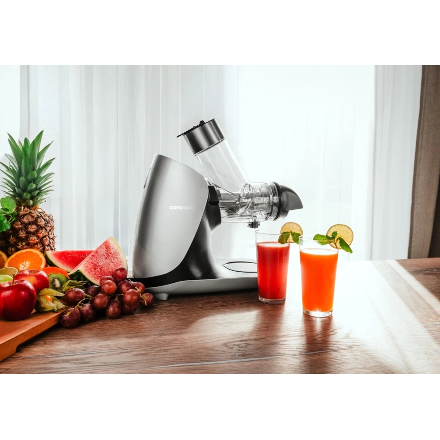 Concept LO7250 - storcător cu melc orizontal 200W/230V negru/inox
