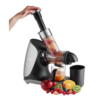 Concept LO7250 - storcător cu melc orizontal 200W/230V negru/inox