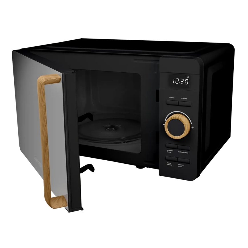 Concept MT3520bc - Cuptor cu microunde 800W/230V 20 l negru