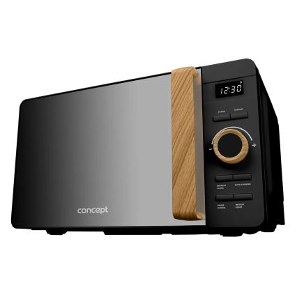 Concept MT3520bc - Cuptor cu microunde 800W/230V 20 l negru