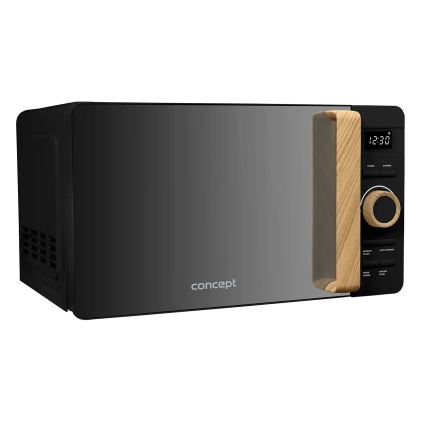 Concept MT3520bc - Cuptor cu microunde 800W/230V 20 l negru