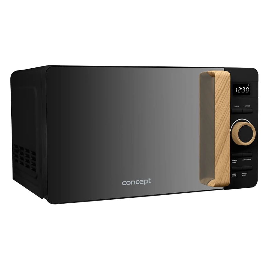 Concept MT3520bc - Cuptor cu microunde 800W/230V 20 l negru