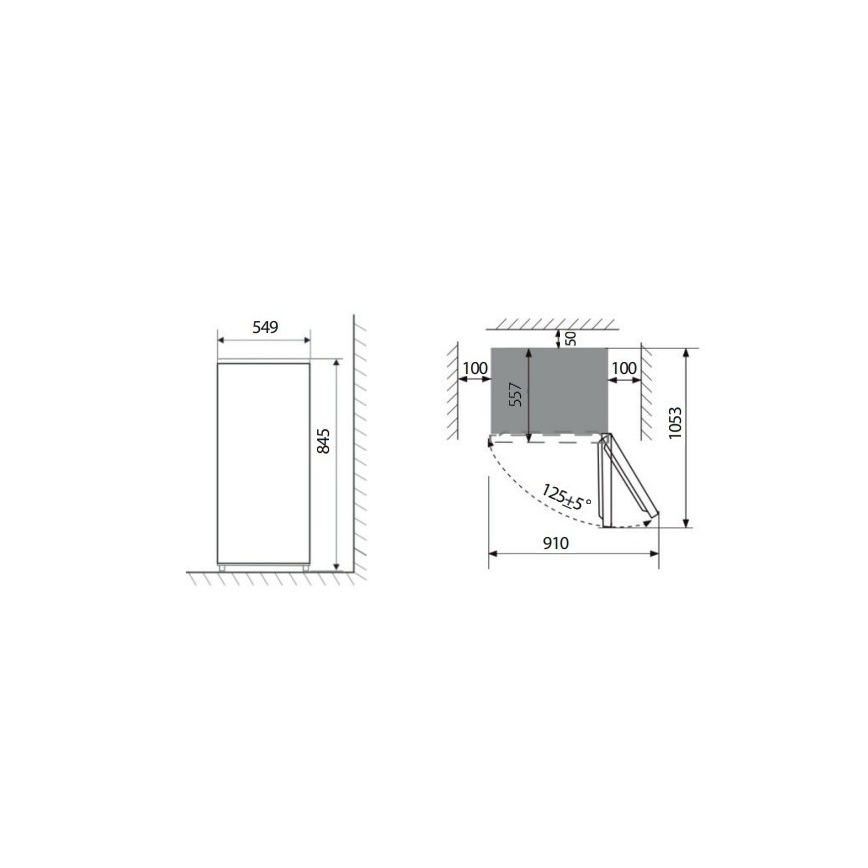 Concept MZ2355bc - Congelator cu sertare 85 l negru