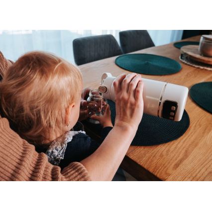 Concept OC4000 - Încălzitor portabil KIDO pentru apă și lapte, 500 ml, 36W/7,4V, 5000 mAh, bej