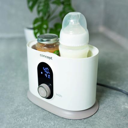 Concept OL4010 - Încălzitor pentru biberoane KIDO 3-în-1, 200W/230V, alb