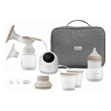 Concept OM4000 - Pompa electrică de sân 2 în 1 KIDO, albă