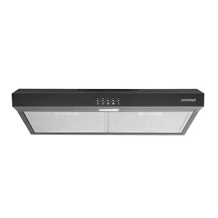 Concept OPP1250bc - Hotă suspendată 50 cm neagră