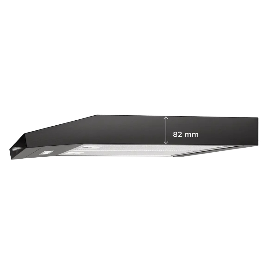 Concept OPP1250bc - Hotă suspendată 50 cm neagră