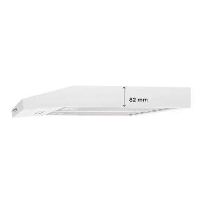 Concept OPP1250wh - Hotă suspendată 50 cm albă