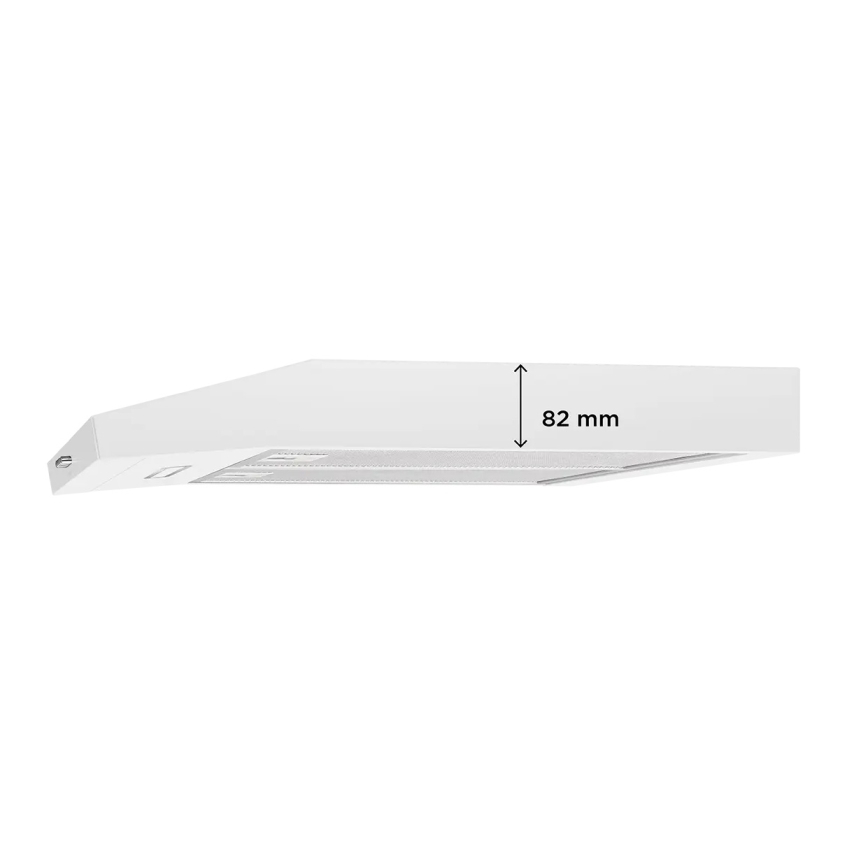 Concept OPP1250wh - Hotă suspendată 50 cm albă