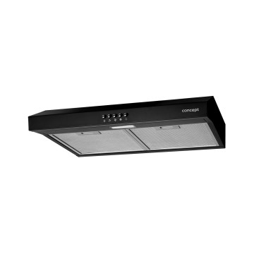 Concept OPP1260bc - Hotă sub-corp 59,5 cm neagră