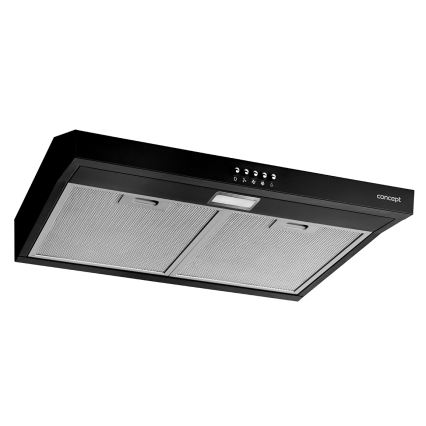 Concept OPP1260bc - Hotă sub-corp 59,5 cm neagră