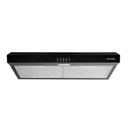 Concept OPP1260bc - Hotă sub-corp 59,5 cm neagră