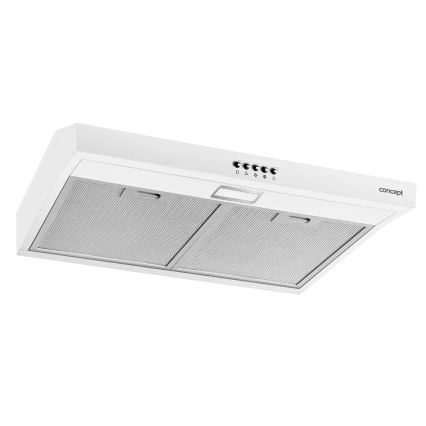 Concept OPP1260wh - Hotă suspendată de 59,5 cm, albă