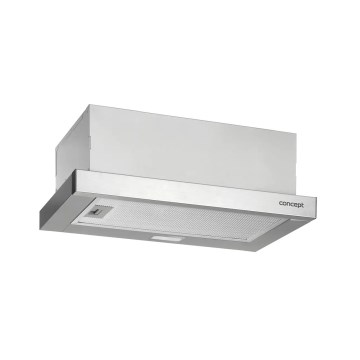 Concept OPV3150 - Hotă telescopică 49,5 cm inox