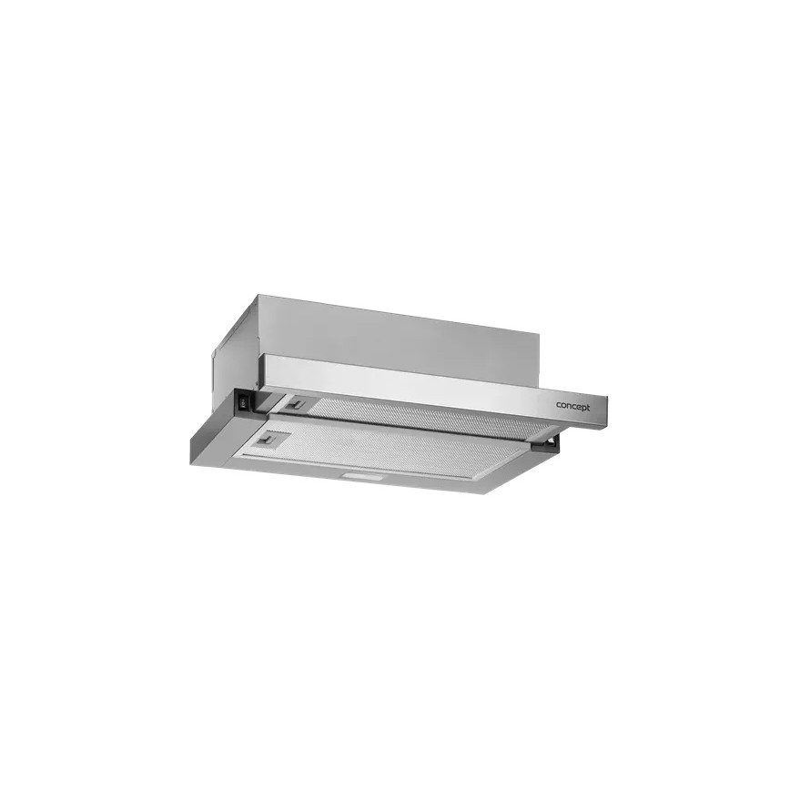 Concept OPV3150 - Hotă telescopică 49,5 cm inox